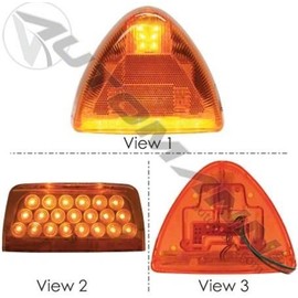 LED TURN SIGNAL AMBER PETERBILT (AMBER)