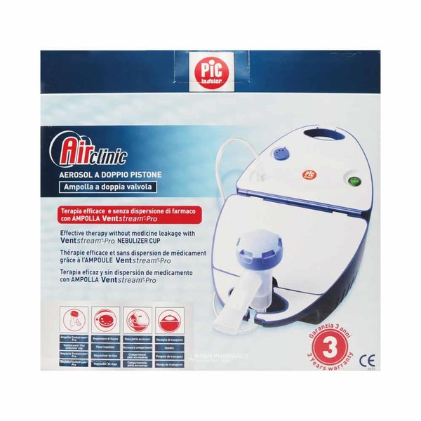 Pic Solutions Air Clinic Aerosol Therapy Nebuliser