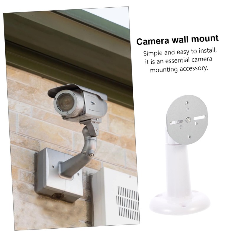 Mikinona 2Pcs Adjustable Mount Bracket for Indoor Outdoor Security Easy