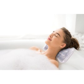 IS Gift Relaxing Bath Pillow, White