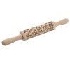 Rolling Pin Rolling Pin Decorative Rotating Wooden Stems 33 cm