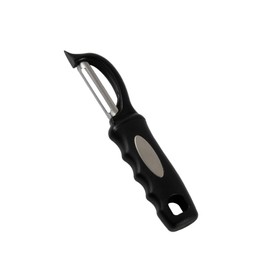 Swivel Vegetable Peeler – Ultra Sharp Stainless Steel Blade with Soft Grip Handle – Ideal for Left or Right Handed Use – Perfect for Peeling Fruits, Potatoes, Carrots, Apples – Black