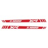 BLACK DOVES GRAPHICS 2pcs REFLECTIVE Stickers Compatible with Motorrad S