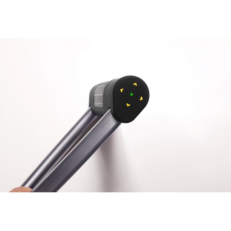 Lattis Ellipse Keyless Smart Bike Lock with Theft Detection, Charcoal