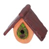 Bird House Garden Tree Decoration Hummingbird Synthetic Resin House Craft