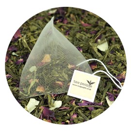 Tea People Coconut Rose Green - 50 Pyramid Refill Pack
