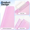 WORPSON Plastic Hanging File Folders, 6 Pack Pastel Hanging Folders，Letter