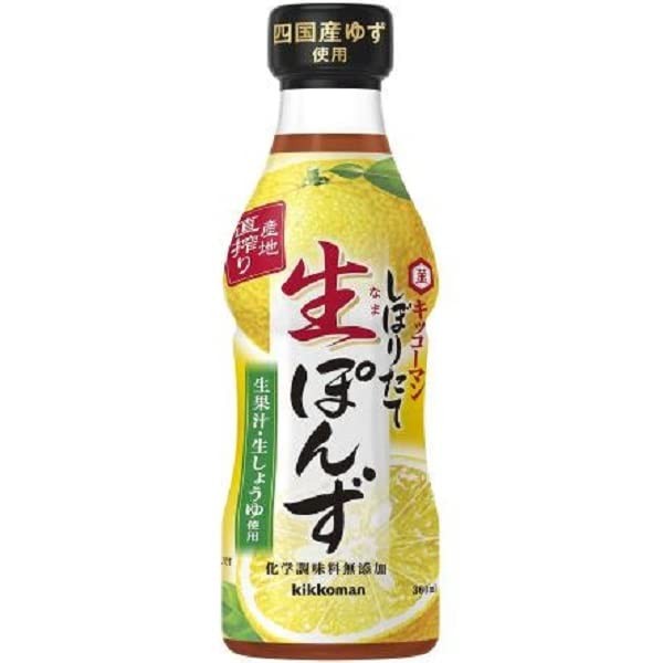 Kikkoman Foods Freshly Squeezed Raw Ponzu 12.2 fl oz (360 ml)