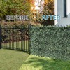 Coarbor 58"x79" Artificial Faux Ivy Leaf Privacy Fence Screen Roll