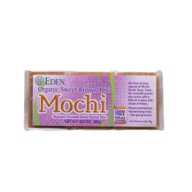 Eden Organic Sweet Brown Rice Mochi 10.5 Ounce Chewy Cakes for Cooking