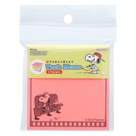 Sunstar Stationery S2841240 Snoopy Sticky Notes, Neon Pink