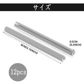 Phyxiul Bicycle Spoke Reflector, Pack of 12, 3.1 inches (80 mm) Board, Highly Reflective, Waterproof, Night, Bad Weather, Visible, Easy Installation, Safety Warning Seal, Sticking, Cross Bike