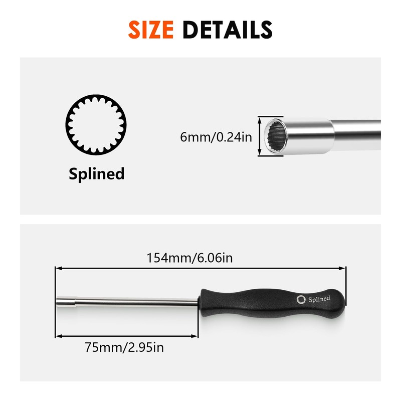 HUZTL Carburetor Carb Adjustment Screwdriver Adjusting Tool for 2 Cycle