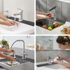 Diatomite Sink Splash Guard, Stone Faucet Mat Fast Drying, 60cm