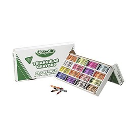 CRAYOLA LLC CRAYOLA CRAYON CLASSPACK TRIANGULAR (Set of 3)