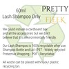 PRETTY FLEEK | Eyelash Extension Shampoo | Eyelash Shampoo Foaming