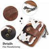 SENDEFN Purses for Women Genuine Leather Small Bifold Compact Womens