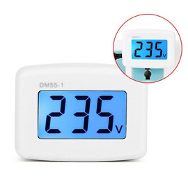 Digital Display Voltage Meter, DM55-1 LCD Digital Voltmeter, Laboratory for Household Factory Measuring The AC Voltage
