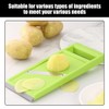2 Pieces Vegetable Slicer, Simple Vegetable Slicer, Multifunctional Slicer, Food