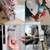 DURATECH Ratcheting Screwdriver, 12-in-1 Multi-bit Screw Drivers, Premium S2 Steel,
