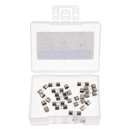 BOJACK Mini Fuse 3.6x10mm 3A 3amp 125V 0.14x0.39 Inch F3AL125V Fast-Blow Glass Fuses (Pack of 20)