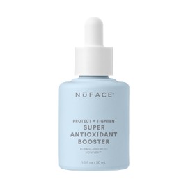 NuFACE Super Booster Antioxidant Serum - Skin Firming & Brightening Serum to Shield and Protect Against Blue Light - Firming Facial Serum for Enhancing NuFACE Microcurrent Device Results (1 oz)