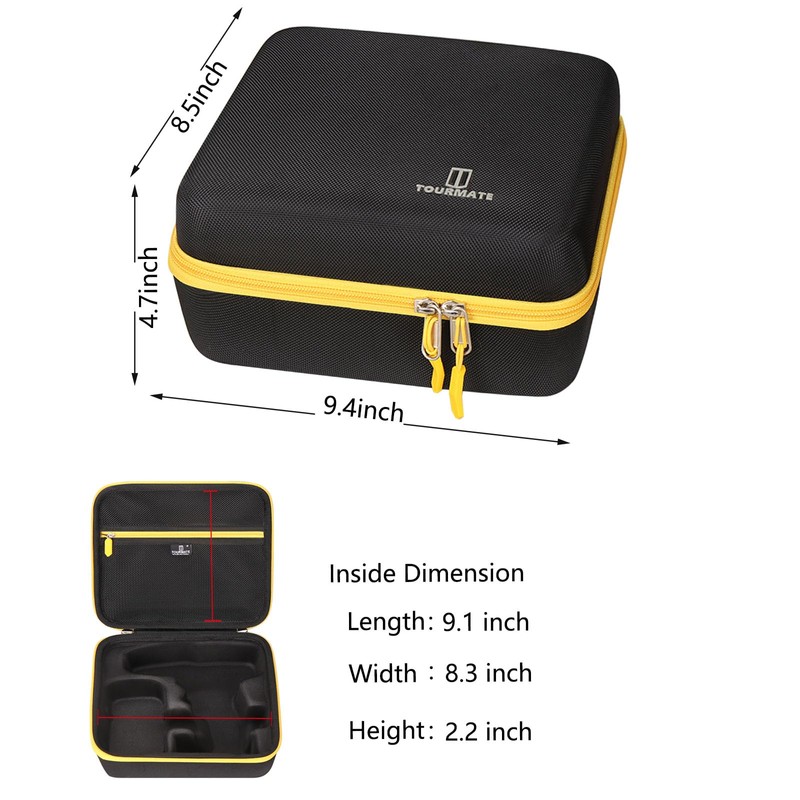 Tourmate Hard Storage Case for DEKOPRO Power Drill Cordless -