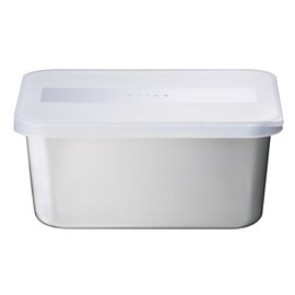 Yoshikawa EAtCO YOUKI Food Container, Silver