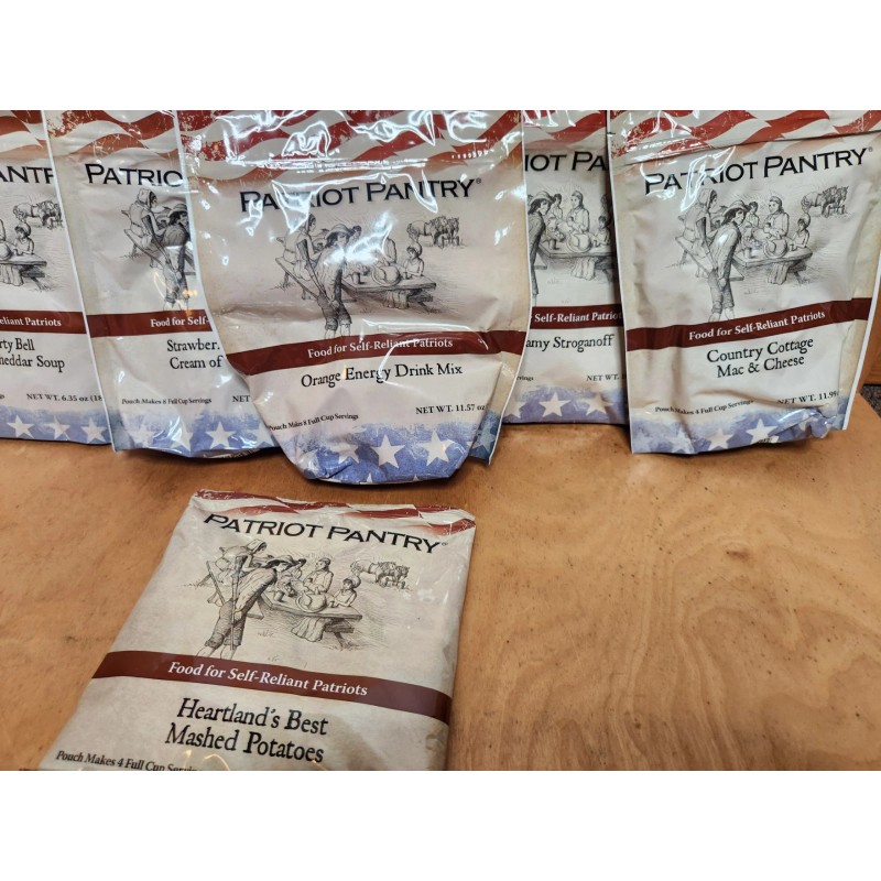 Patriot Pantry Six bags Patriot Pantry: 2016 dates