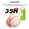 Auriculares Bluetooth Inalámbricos Audifonos De Diadema 35h