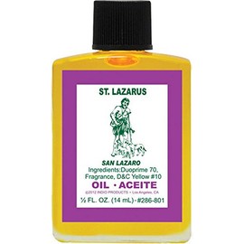(1Pack) Indio Products Spiritual Anointing Oil- ST Lazarus 1/2oz