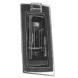 KACEPAR License Plate Lamp Cover, License Plate Light Cover, Car License Plate Light Cover, 68223865AB, 68223864AB, Compatible with Jeep Cherokee 2014-2018, Left Driver Side