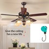 Geettcaifu 1 Pcs ZE-268S6 Ceiling Fan Light Pull Chain Switch,