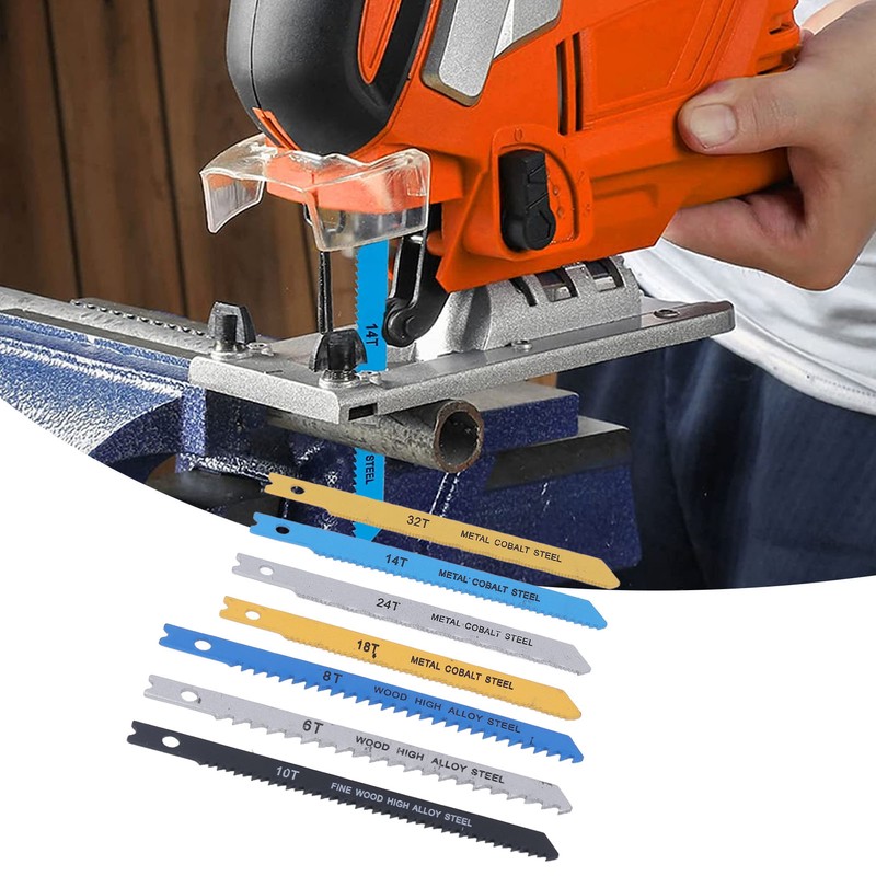 70 Pcs Jigsaw Blade Set 6 8 10 14 18