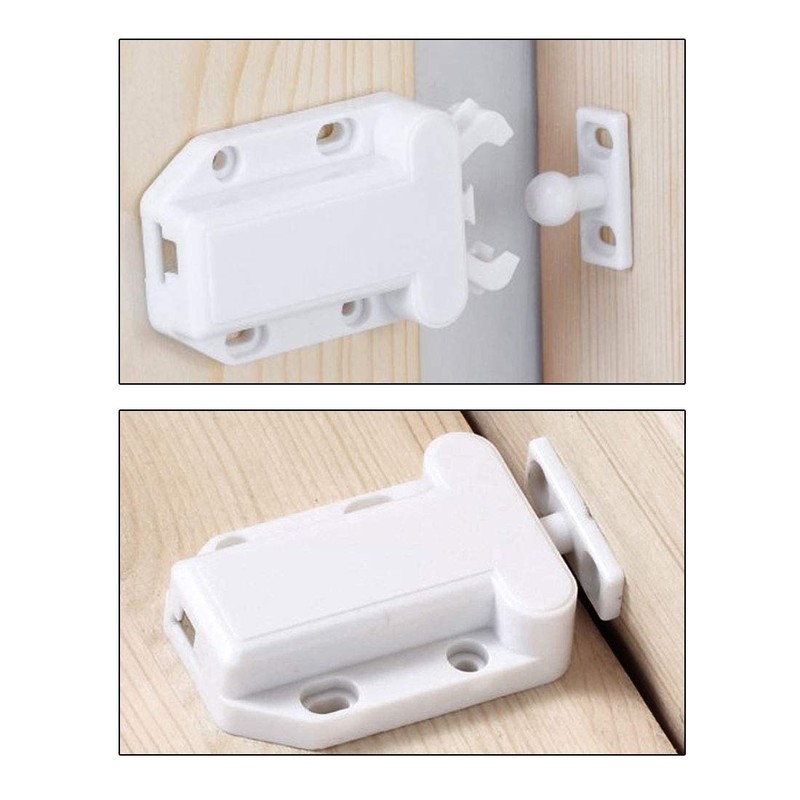 sourcing map Push Open Latch Lock Touch Catch for Bedroom