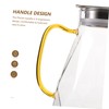LABRIMP Large Capacity Glass Water Pitcher Drinking Water Filter Stainless