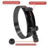 BOTTEN 4 Pack 2" Stainless Steel T-Bolt Hose Clamps -