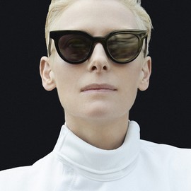 DODO®-Stylish Cat Eye Tinted Lens Designer Celebrity Tilda Swinton Sunglasses