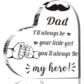 Mens Gifts For Fathers Day,Father Gifts,Dad Gifts From Daughter,Dad Birthday Gifts,Birthday Presents For Dad,Engraved Puzzle Acrylic Plaque Dad Gifts Puzzle Piece Sign,Fathers Day For Dad(Dad)