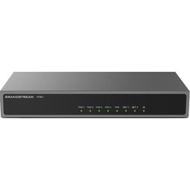 Grandstream HT841, 4 FXO, 1 FXS, 2 GigE PoE NAT Router