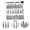 CORHAD 33pieces Damaged Screw Extractor Kit Stripped Screw Remover Set