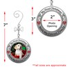 My First Christmas Dog Photo Ornaments - Set of 2