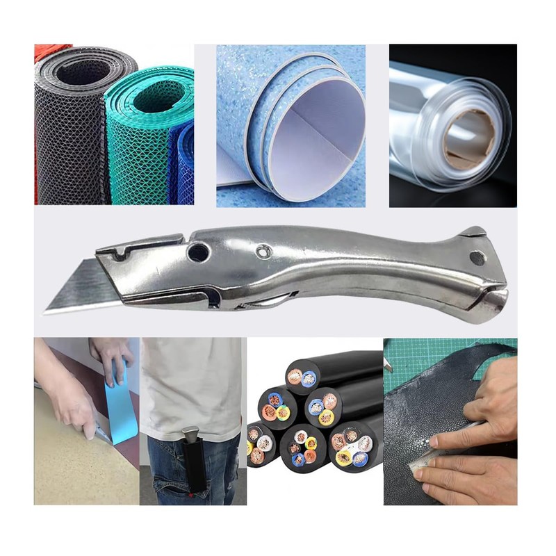 Dolphin Shaped Stainless Steel Knife Dolphin PVC Zinc-aluminum Alloy Handle
