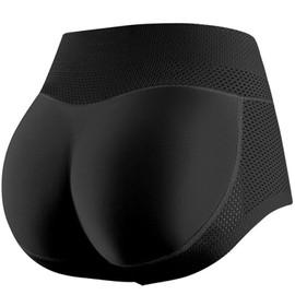 AW-Net Butt Lifter Pad Sponge Panties, Man's Daughter, Black