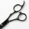 DEEDS GTZB-60 Black Titanium 3D Handle Scissor (6.0")