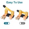 SDZONGES Battery Disconnect Switch, Battery Disconnect/Cut Off Switch 12v 24v,