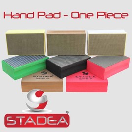 STADEA Diamond Hand Polishing Pad Electroplated Grit 500 for Granite Concrete Terazzo Polishing