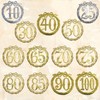 Walter Kunze Design Dresden Party Anniversary Jubilee Number 100, 9-1/2-Inch,