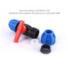 ExcInter 20/25/32mm PE Pipe Tee Quick Connector Stop Tap Valve