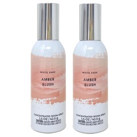 Bath and Body Work Amber Blush 2 Pack Concentrated Room Spray Bundle - 1.5 oz / 42.5 g each